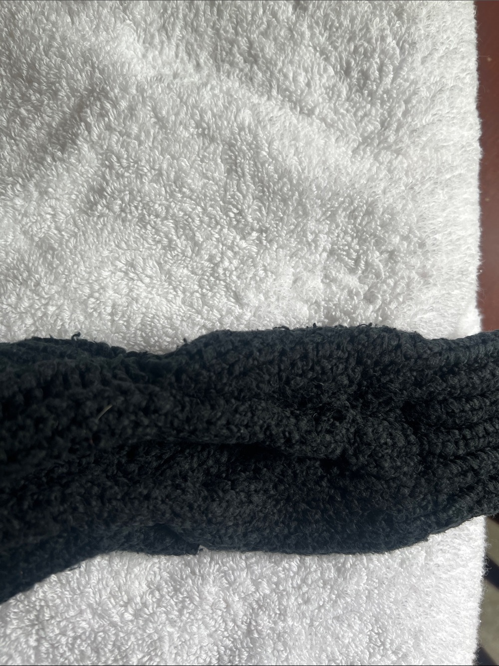 Free People Black Cropped Cable Knit Button-Front Cardigan - Picture 6 of 7